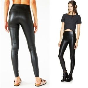 Aritzia leather pants